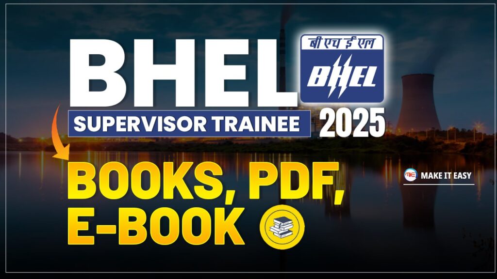 BHEL Supervisor Trainee Books